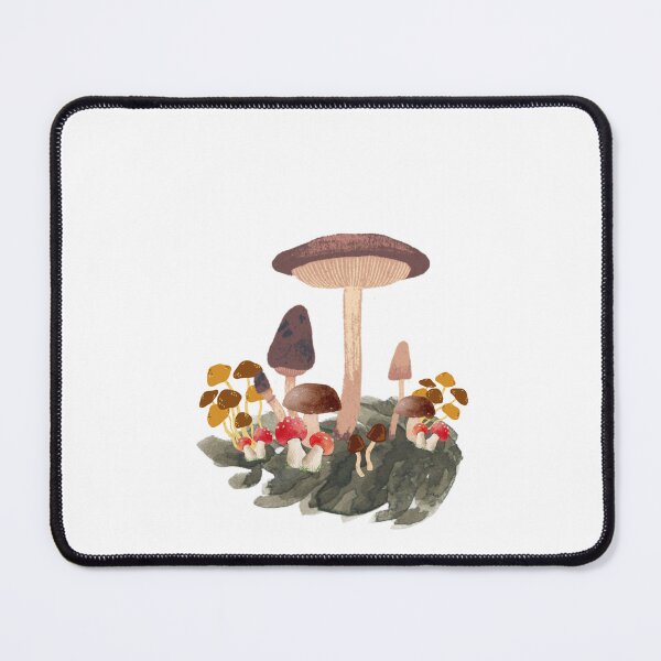 Item preview, Mushroom family, digital doodle designed and sold by GiSilver.