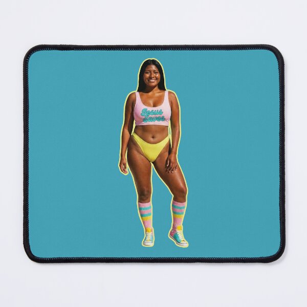 Item preview, 80s California Jesus Saves Beach Girl designed and sold by Fatima Desantos.