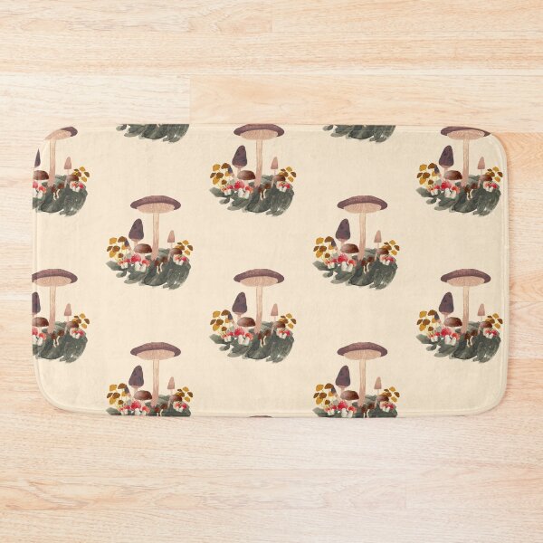 Item preview, Mushroom family, digital doodle designed and sold by GiSilver.