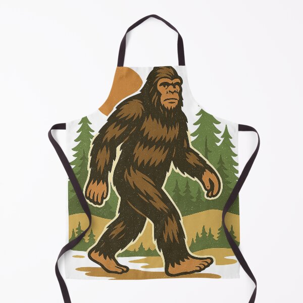Item preview, Bigfoot - Retro Wilderness Legend designed and sold by MatildeStore.