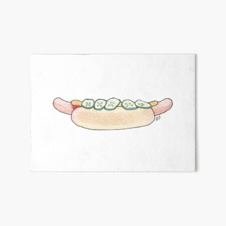 Sausages | Pølser Art Board Print