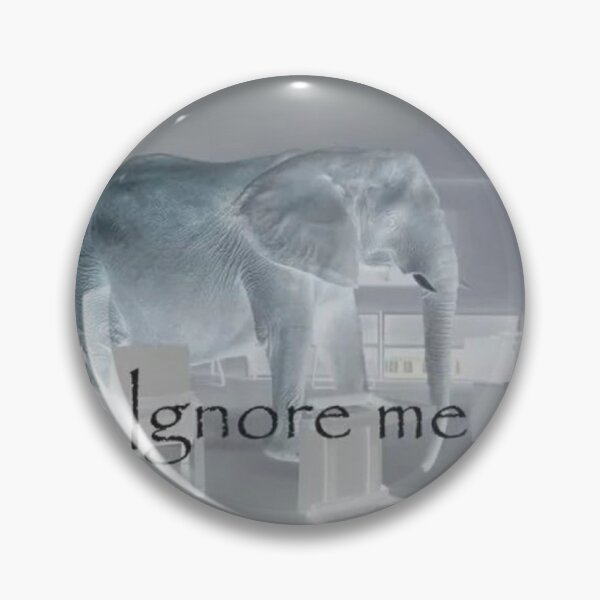Item preview, Ignore the Elephant designed and sold by BLEACHFEET STUDIOS.