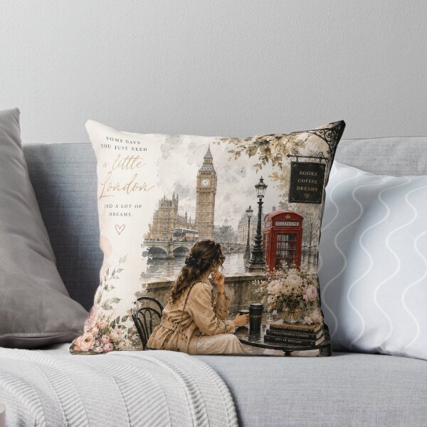 Item preview, LONDO DREAMS – Elegant Watercolor Fashion Illustration designed and sold by Nathalia Montoro.