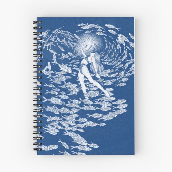 Item preview, Even Fish Love the Sun in Blue designed and sold by ECMazur Art.