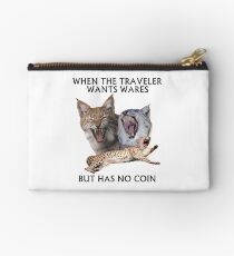 When The Traveler wants wares... but has no coin! Studio Pouch