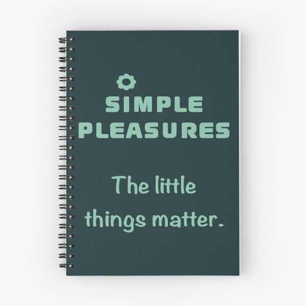 Item preview, SIMPLE PLEASURES The little things matter - Retro Pattern 2C designed and sold by StefanStudioArt.
