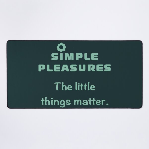 Item preview, SIMPLE PLEASURES The little things matter - Retro Pattern 2C designed and sold by StefanStudioArt.