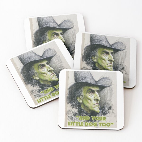 Item preview, And Your Little Dog Too | Wicked Witch Pop Culture Quote | Dramatic Halloween Art designed and sold by Ignorant-Artist.