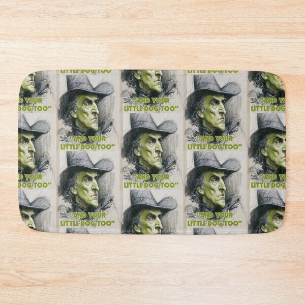 Item preview, And Your Little Dog Too | Wicked Witch Pop Culture Quote | Dramatic Halloween Art designed and sold by Ignorant-Artist.