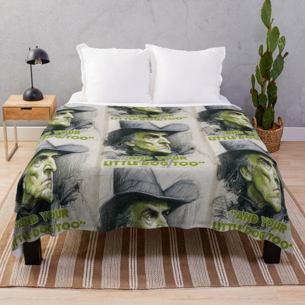 Item preview, And Your Little Dog Too | Wicked Witch Pop Culture Quote | Dramatic Halloween Art designed and sold by Ignorant-Artist.