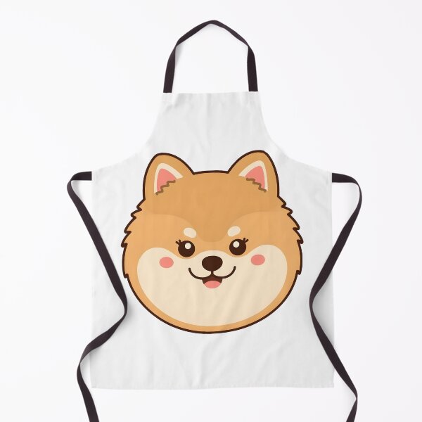 Item preview, Cute Pomeranian Dog Face Sticker Design designed and sold by VINTOR-.