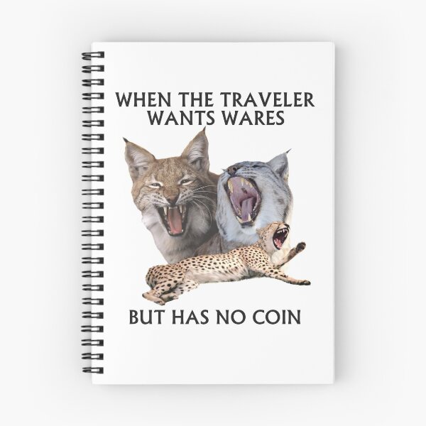 Item preview, When The Traveler wants wares... but has no coin! designed and sold by Snowlabear.
