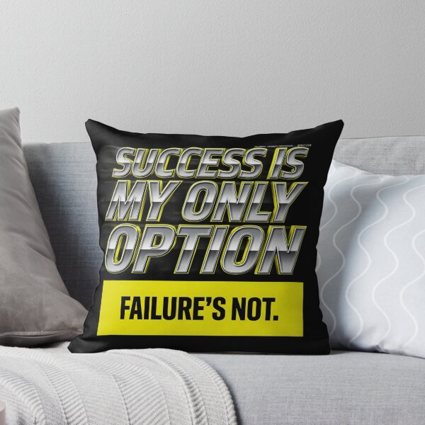 Item preview, Success Is My Only Option - Eminem 3D Chrome Blur Quote designed and sold by Enea Kelo.