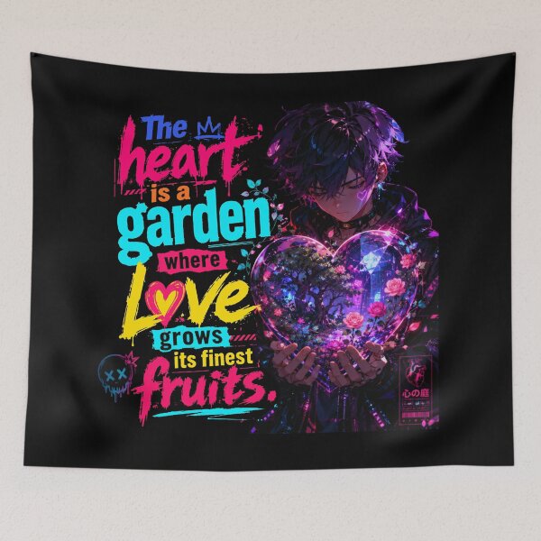 Item preview, The heart is a garden where love grows its finest fruits designed and sold by ShetuAhsan.
