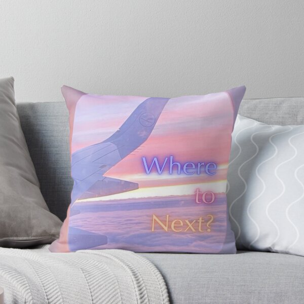 Item preview, WHERE TO NEXT? Window Seat View of a Pastel Sky Clouds designed and sold by trixie666.