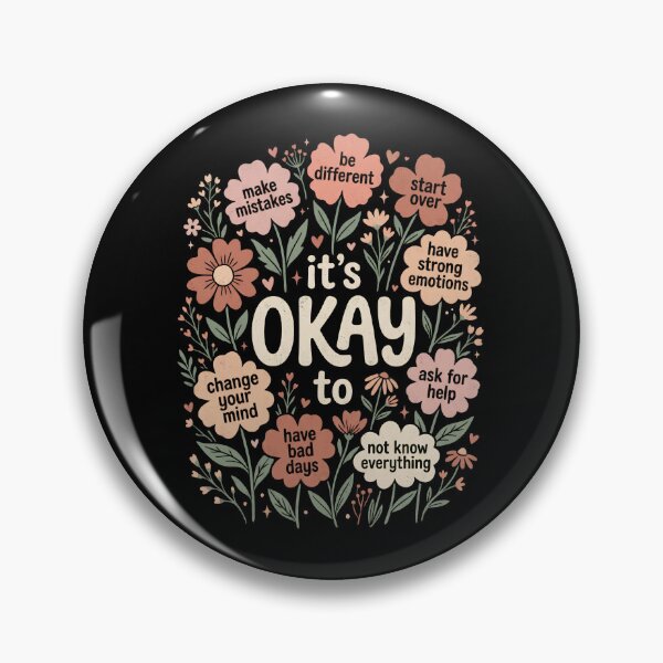 Item preview, It's Okay To Mental health designed and sold by designstoriesMK.