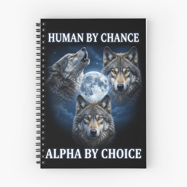Item preview, Human By Chance Alpha By Choice Wolf Pack designed and sold by lexthelord.