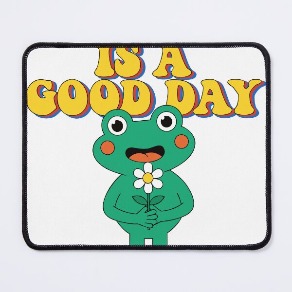 Item preview, An adorable smiling green frog designed and sold by MOCH- ART.