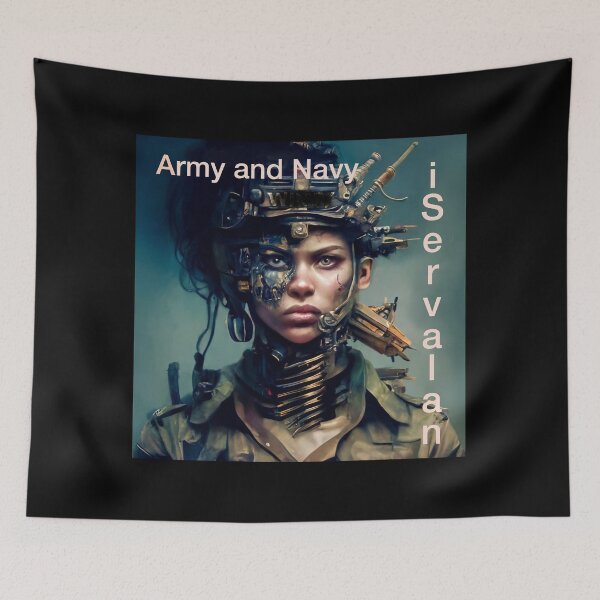 Item preview, Army and Navy by iServalan Record Cover Art designed and sold by Tale Teller Club.