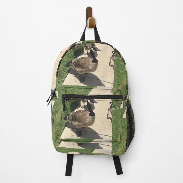 Item preview, Canada Geese Gathering on the Sidewalk designed and sold by KaleChub.