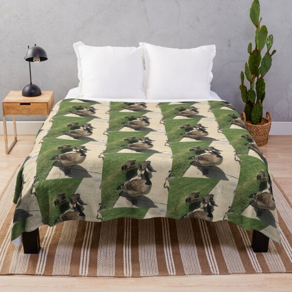 Item preview, Canada Geese Gathering on the Sidewalk designed and sold by KaleChub.