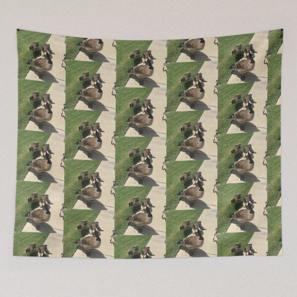 Item preview, Canada Geese Gathering on the Sidewalk designed and sold by KaleChub.