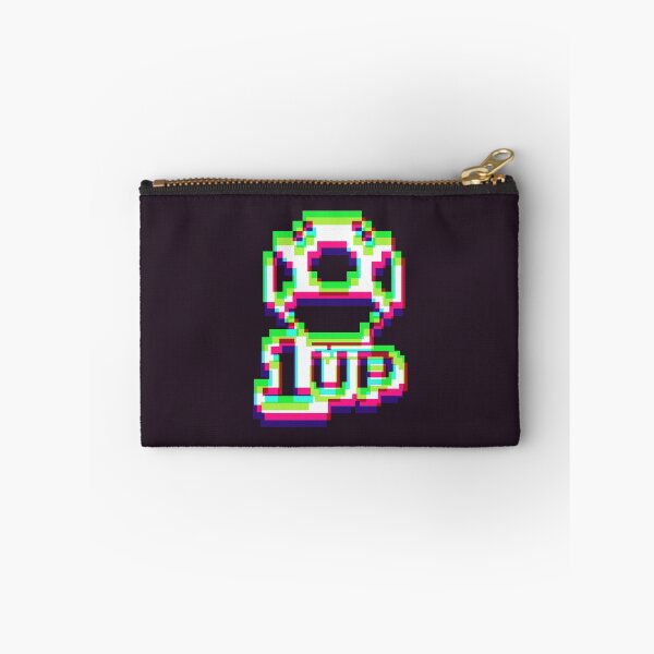 Item preview, 1up Mushroom Negative Synthwave designed and sold by animinimal.