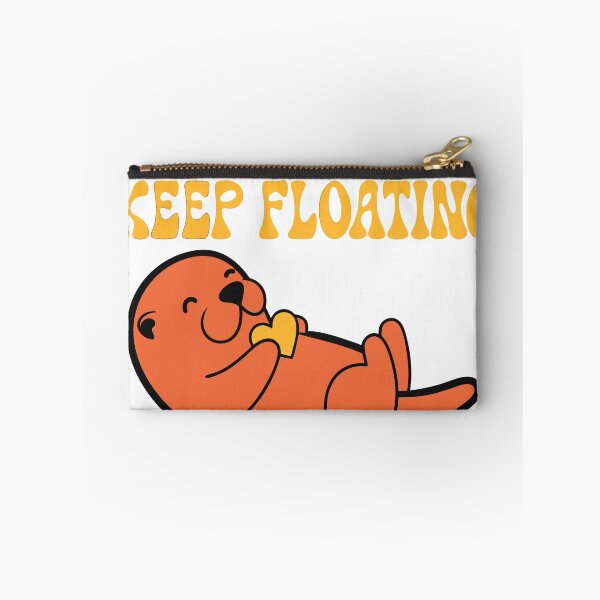 Artikelvorschau, Ein niedlicher Seeotter treibt friedlich im Wasser. entworfen und verkauft von Tafa_Design.