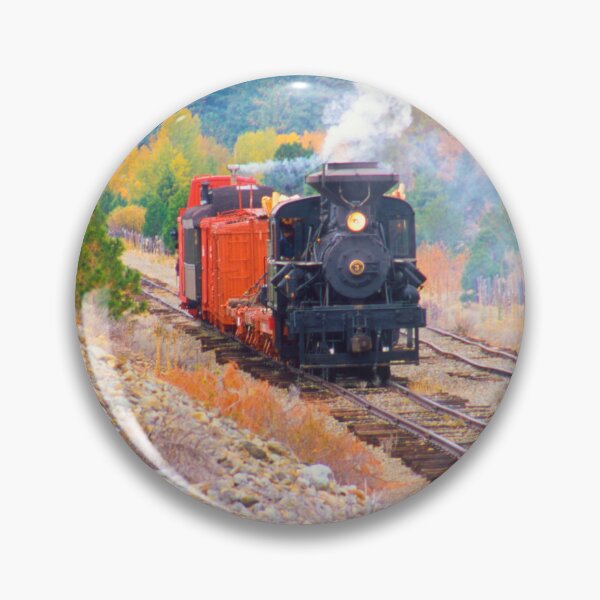 Item preview, Vintage Train in Autumn Landscape designed and sold by jklune.