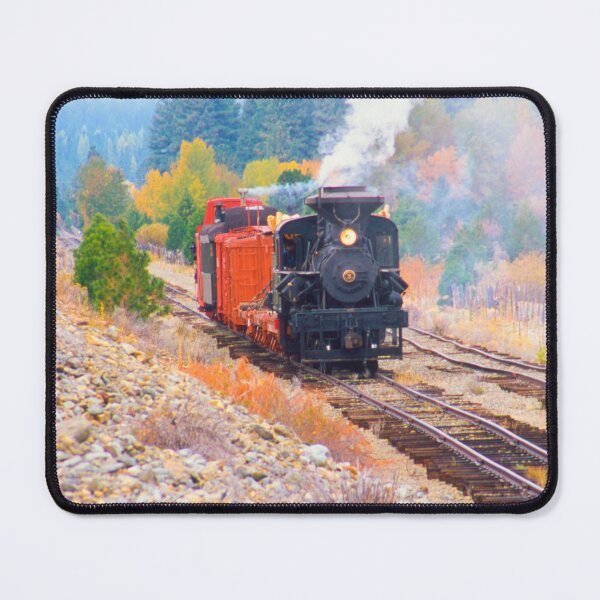 Item preview, Vintage Train in Autumn Landscape designed and sold by jklune.