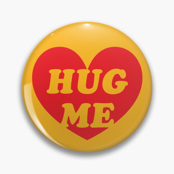 Item preview, Hug Me – Heart Shaped Typography Quote designed and sold by Scaryzz.