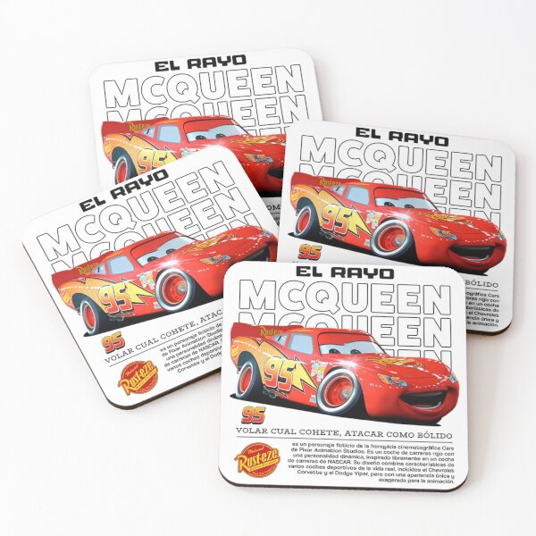 Item preview, Lightning McQueen Racing Poster Design designed and sold by 199xstudio.