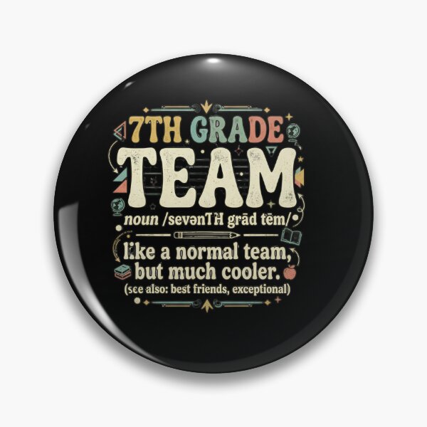 Item preview, 7th Grade Squad Back To School Student Friends Teacher Gift designed and sold by designstoriesMK.