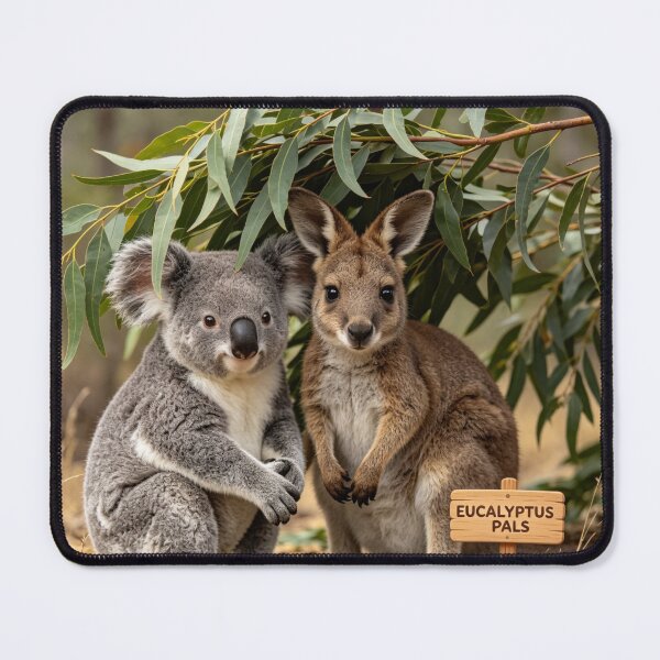 Item preview, Eucalyptus Pals Koala Wallaby Australian Wildlife designed and sold by BagFactoryUK.