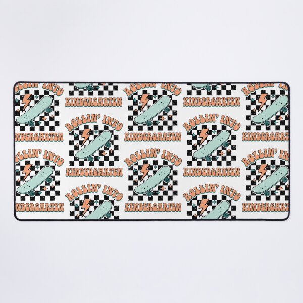 Item preview, Rollin' Into Kindergarten Retro Skateboard Back to School designed and sold by raedattia.