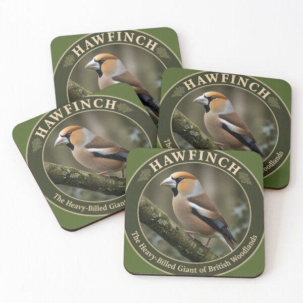 Item preview, HAWFINCH  – The Heavy‑Billed Giant of British Woodlands designed and sold by The Digital Compass.