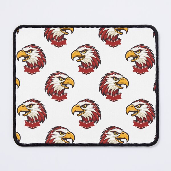 Item preview, Hawks Eagles Falcon - Mascot Red // School Spirit College Team Cheer designed and sold by Aubergine Designs.