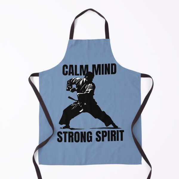 Item preview, Calm Mind Strong Spirit Karate Martial Arts Motivational Design designed and sold by Sachie's Studio.