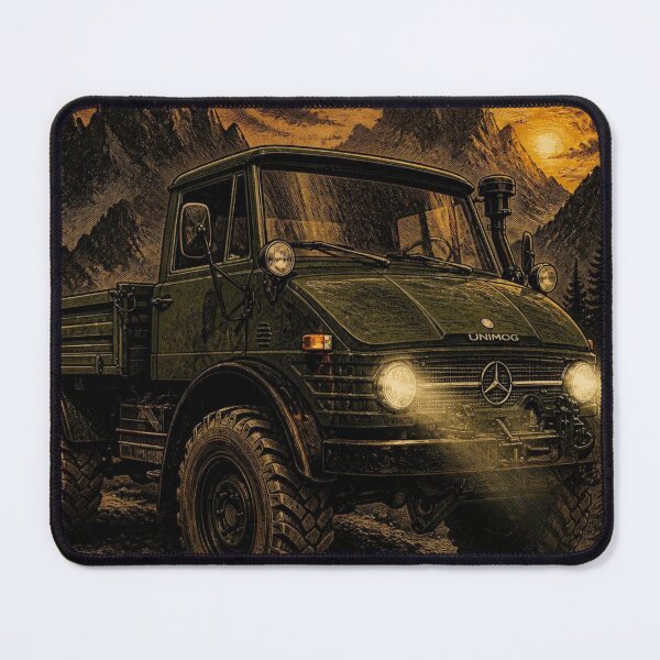 Item preview, Mercedes Unimog Exploration Painting designed and sold by Dimensionality.