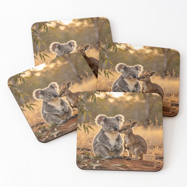 Item preview, Koala Wallaby Forever Mates Australian Animals designed and sold by BagFactoryUK.