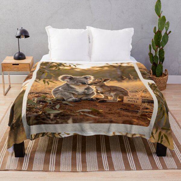 Item preview, Koala Wallaby Forever Mates Australian Animals designed and sold by BagFactoryUK.