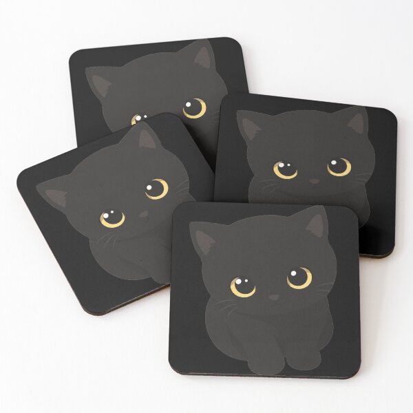 Item preview, Cute Black Cat Chibi  designed and sold by Art Fly.