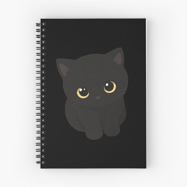 Item preview, Cute Black Cat Chibi  designed and sold by Art Fly.