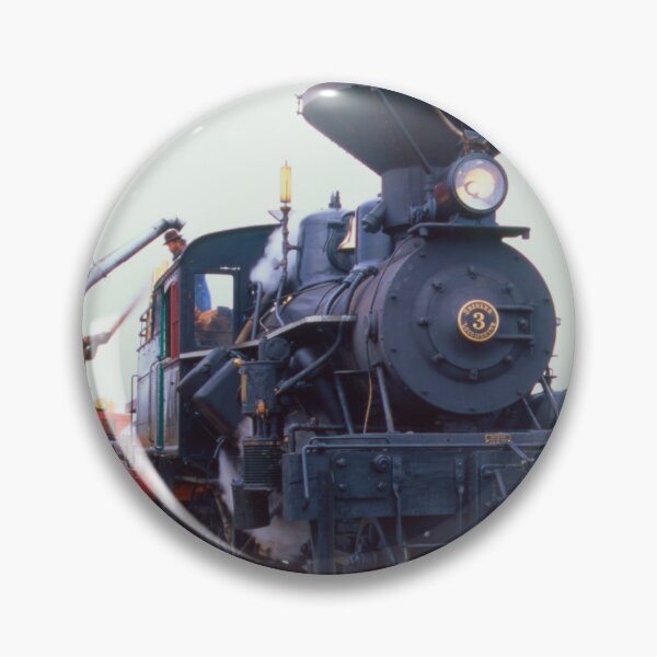 Item preview, A steam locomotive travels along a railway track surrounded by autumn foliage. Smoke billows from the engine as vibrant leaves create a colorful backdrop. Sumpter, Oregon,  Created on 35mm film. designed and sold by jklune.