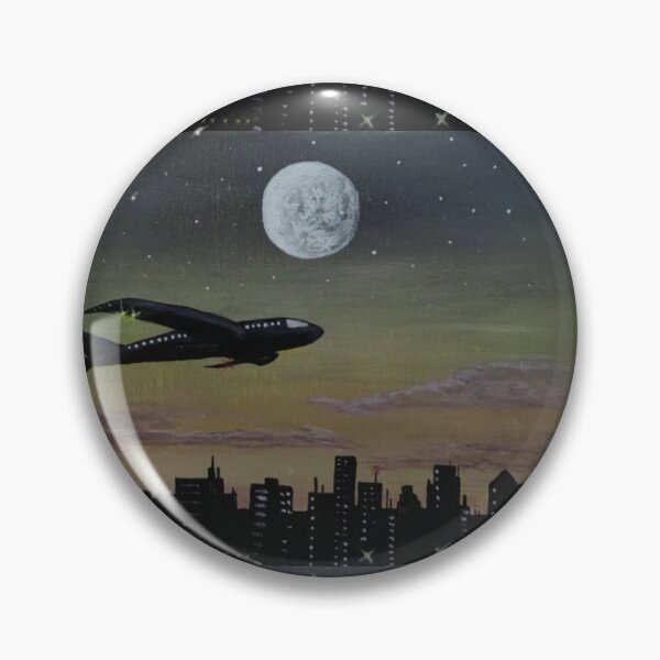 Item preview,      Moonlit Flight Over the City designed and sold by DiaSinama.