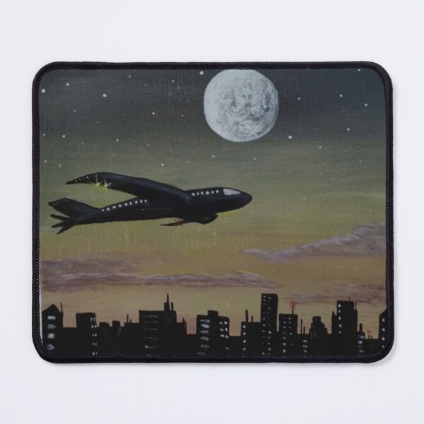 Item preview, Moonlit Flight Over the City designed and sold by DiaSinama.