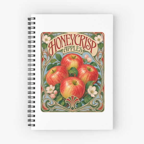 Artikelvorschau, Honeycrisp Apples Jugendstil-Vintages Poster entworfen und verkauft von AntiqueImages.