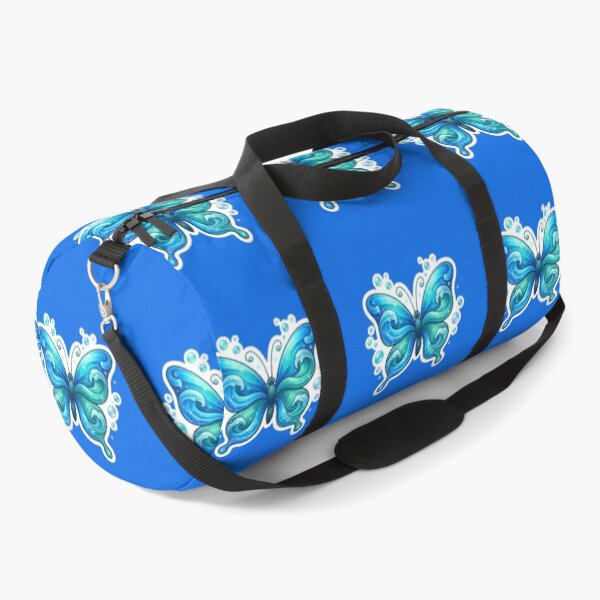 Item preview, Beautiful Blue Water Wave Butterfly Sticker Art Design designed and sold by Azurart2.