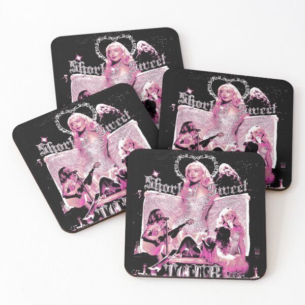 Item preview, Short N Sweet Tour Pink Gothic Poster Art designed and sold by gringoods.