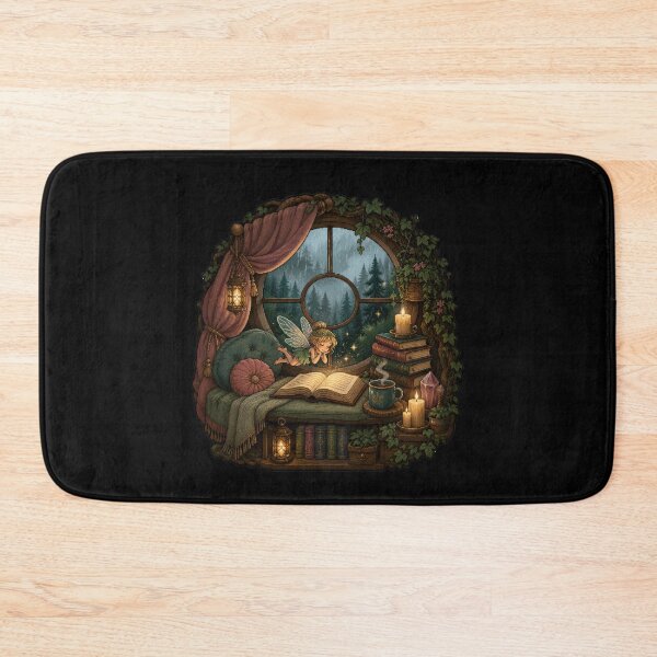 Item preview, Fairy Reading Nook in the Rainy Forest  designed and sold by Sketchlegacy.